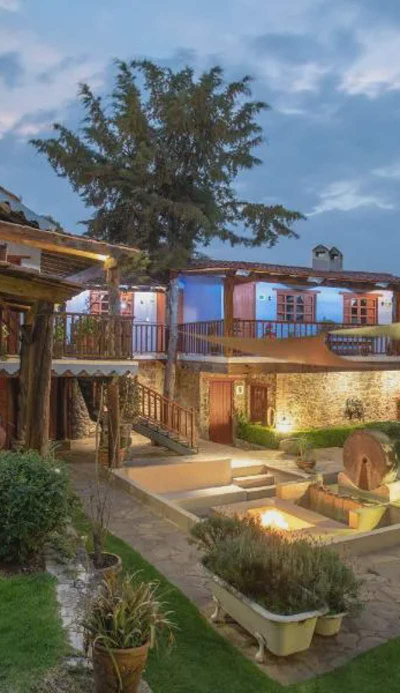 La Casa Azul Huasca & Restaurante La Terraza