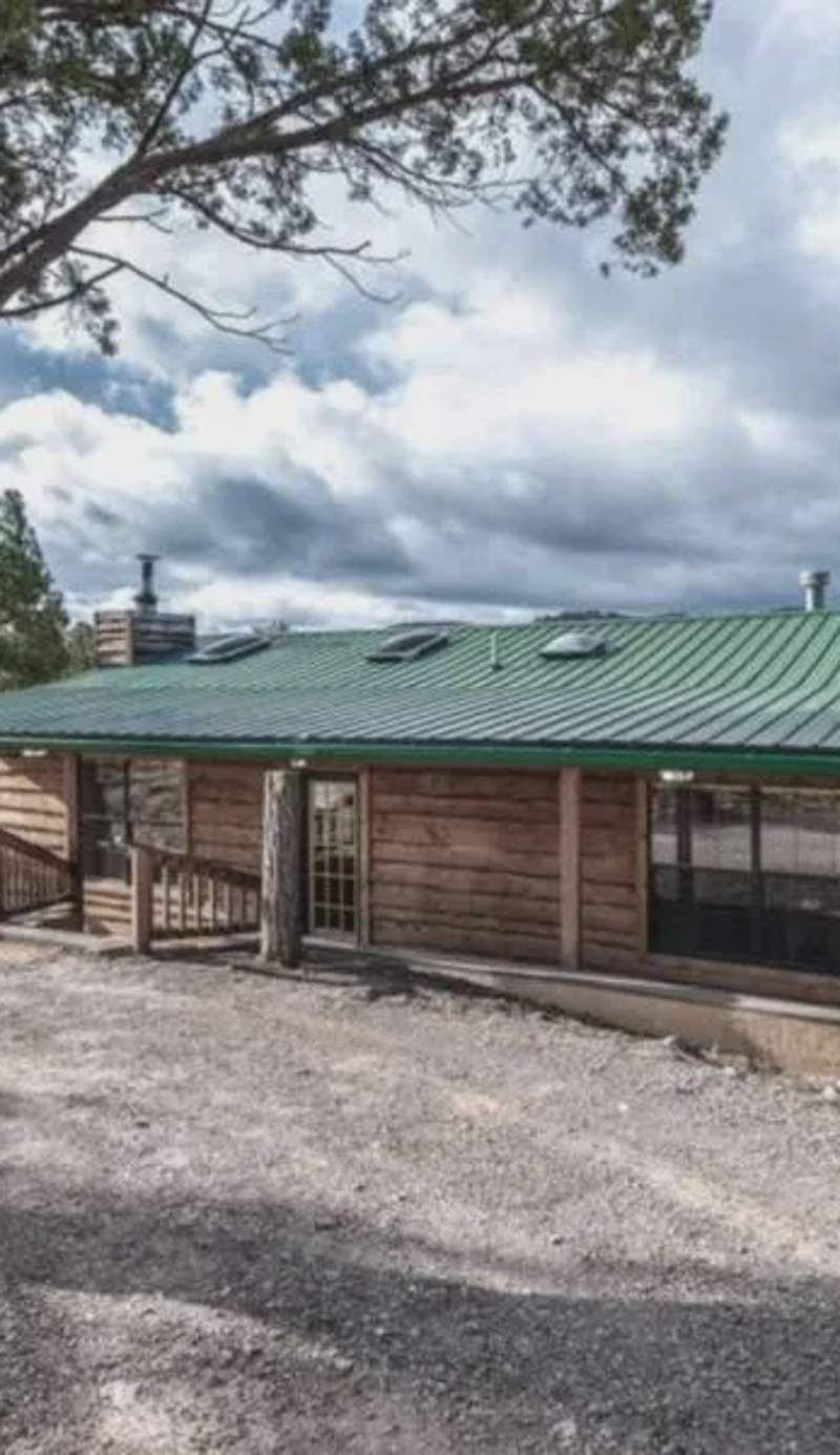 Hughes, Cabin at Ruidoso, with Forest View