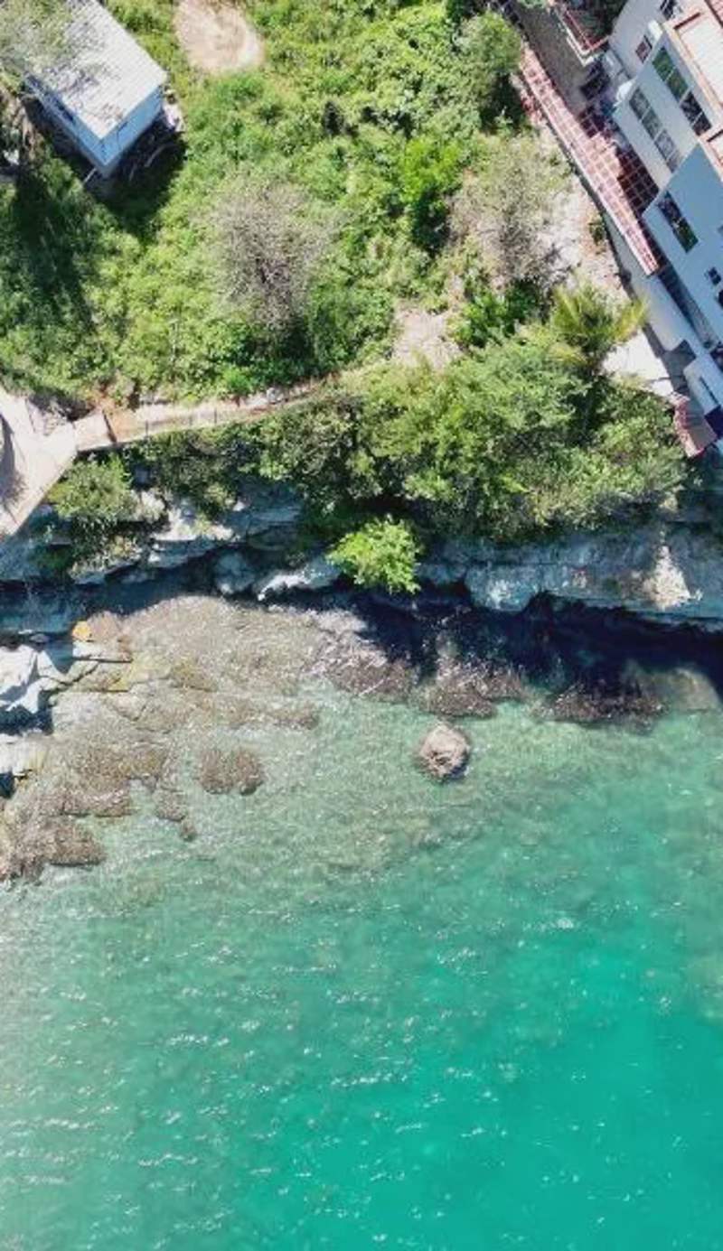 Bajo Mar Apartments Taganga, acceso privado a playa