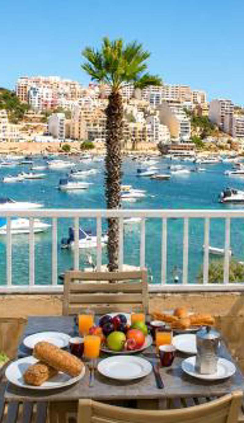 Blue Harbour 2 bedroom Seafront Apartments with large terrace with spectacular sea views - by Getawaysmalta