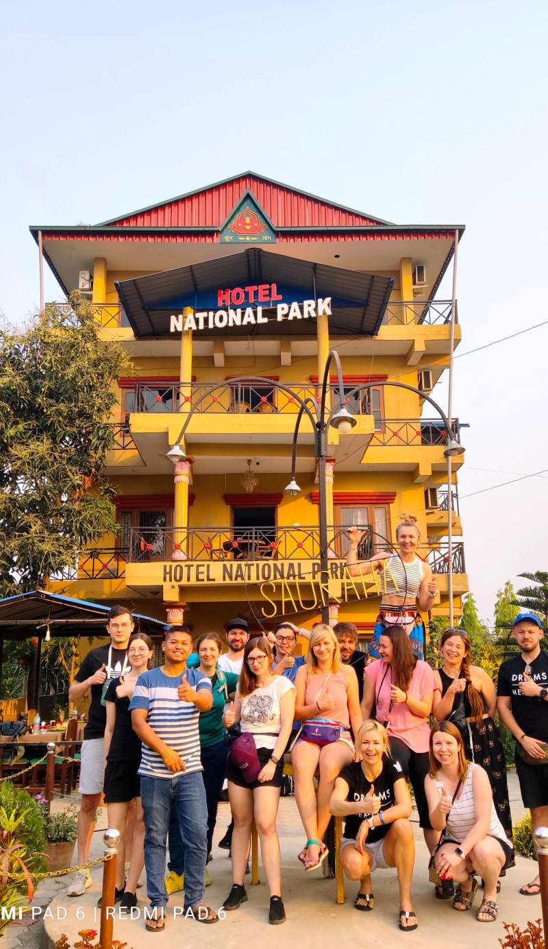 Hotel National Park Sauraha -Homely Stay and Peaceful Location with Jungle Safari arrangements