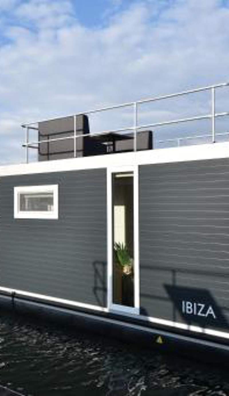 Tiny floating house Ibiza