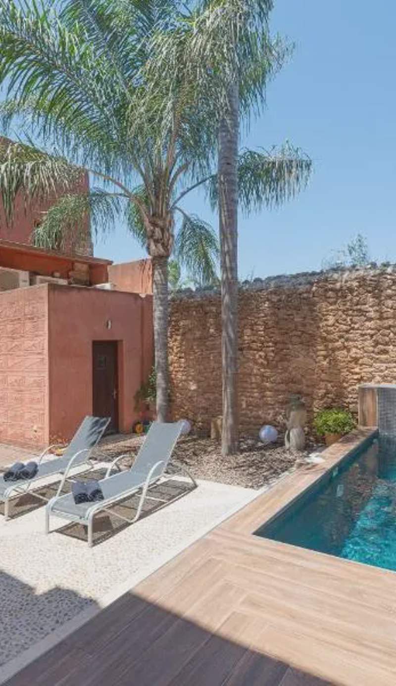 Casa Murallas para 6 con piscina en Alcudia cerca de playas