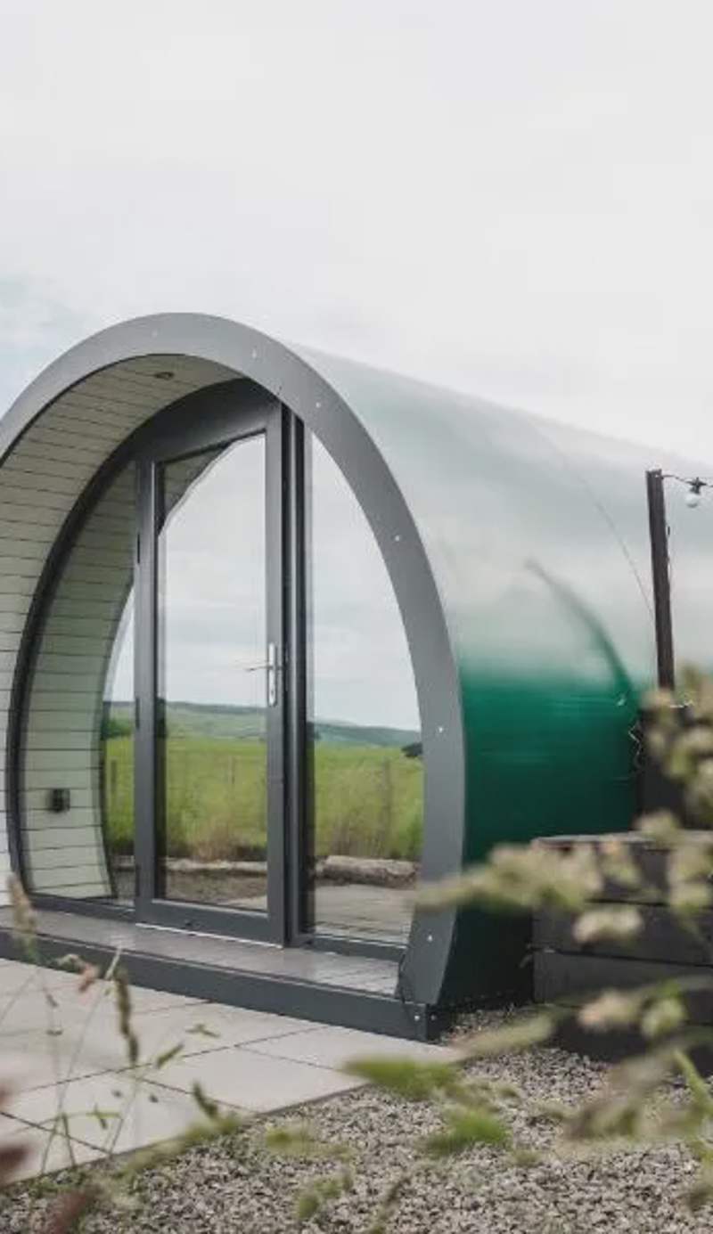 Black Knowe, Luxury Glamping Pods, Ballycastle
