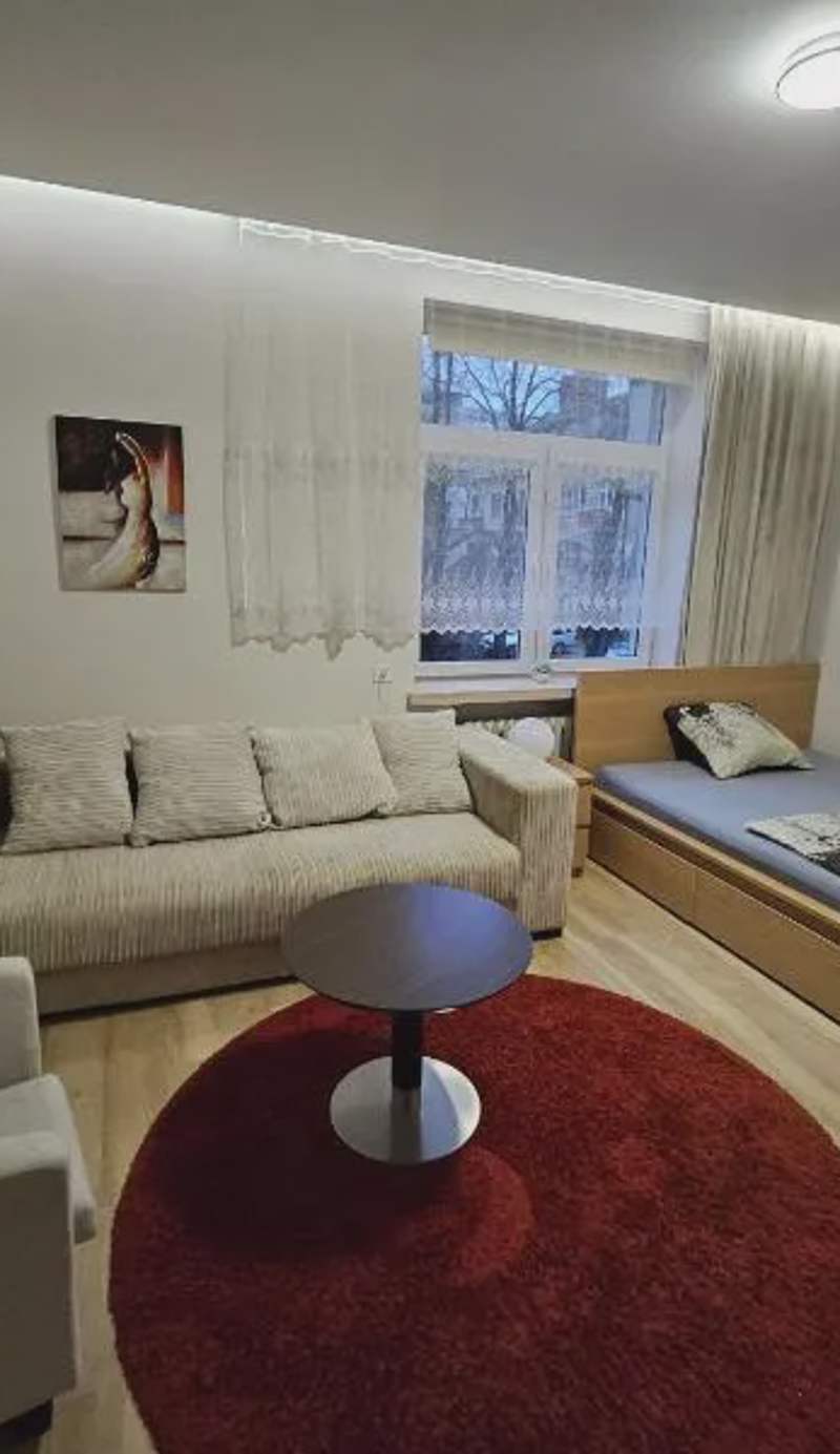 Kauno apartamentai big room king size bed