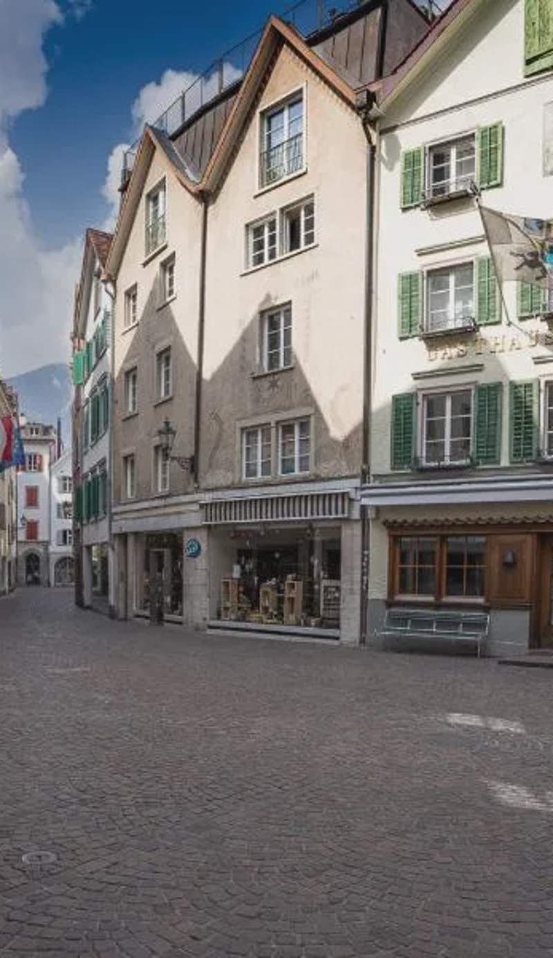 Zentral Altstadt Chur - Bahnhofsnah - Ferienwohnung - Bernina Express - Solution-Grischun