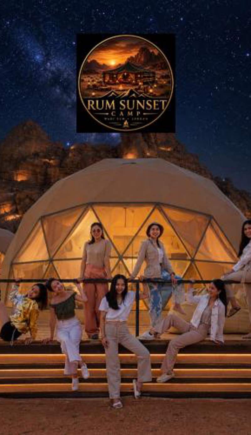 RUM SUNSET BUBBLES lUXURY CAMP