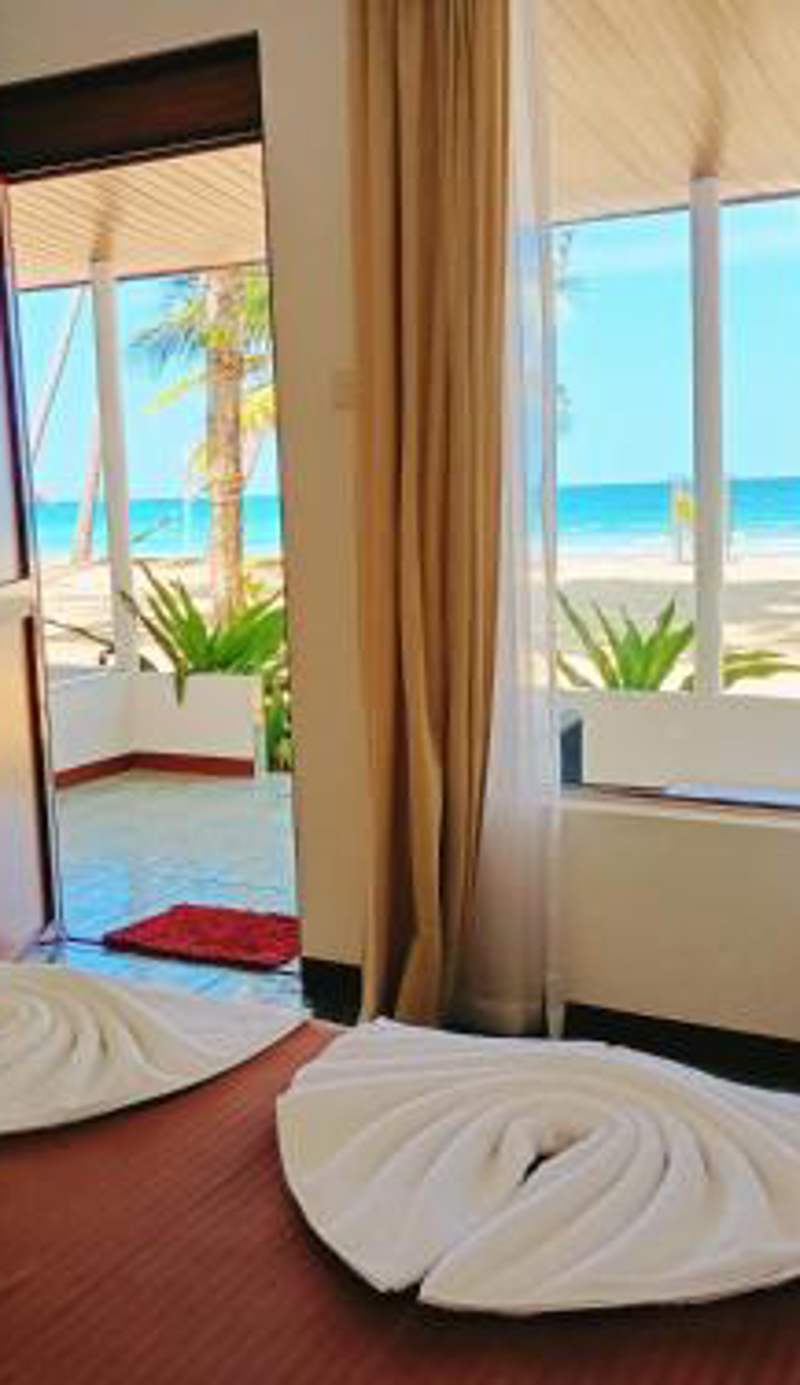 French garden Pragash Beach Hotel