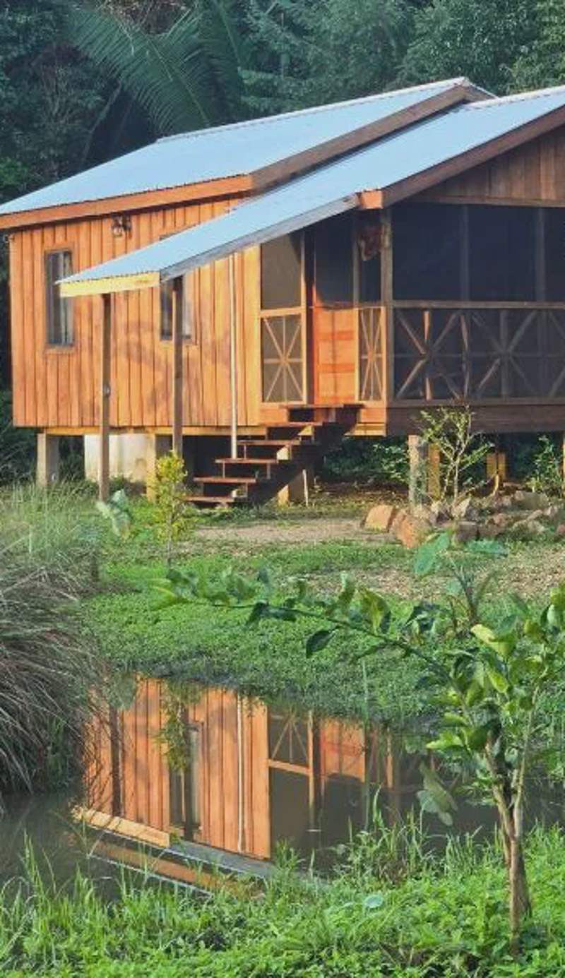 Hibiscus Cabin with AC at Freshwater Creek Cabanas