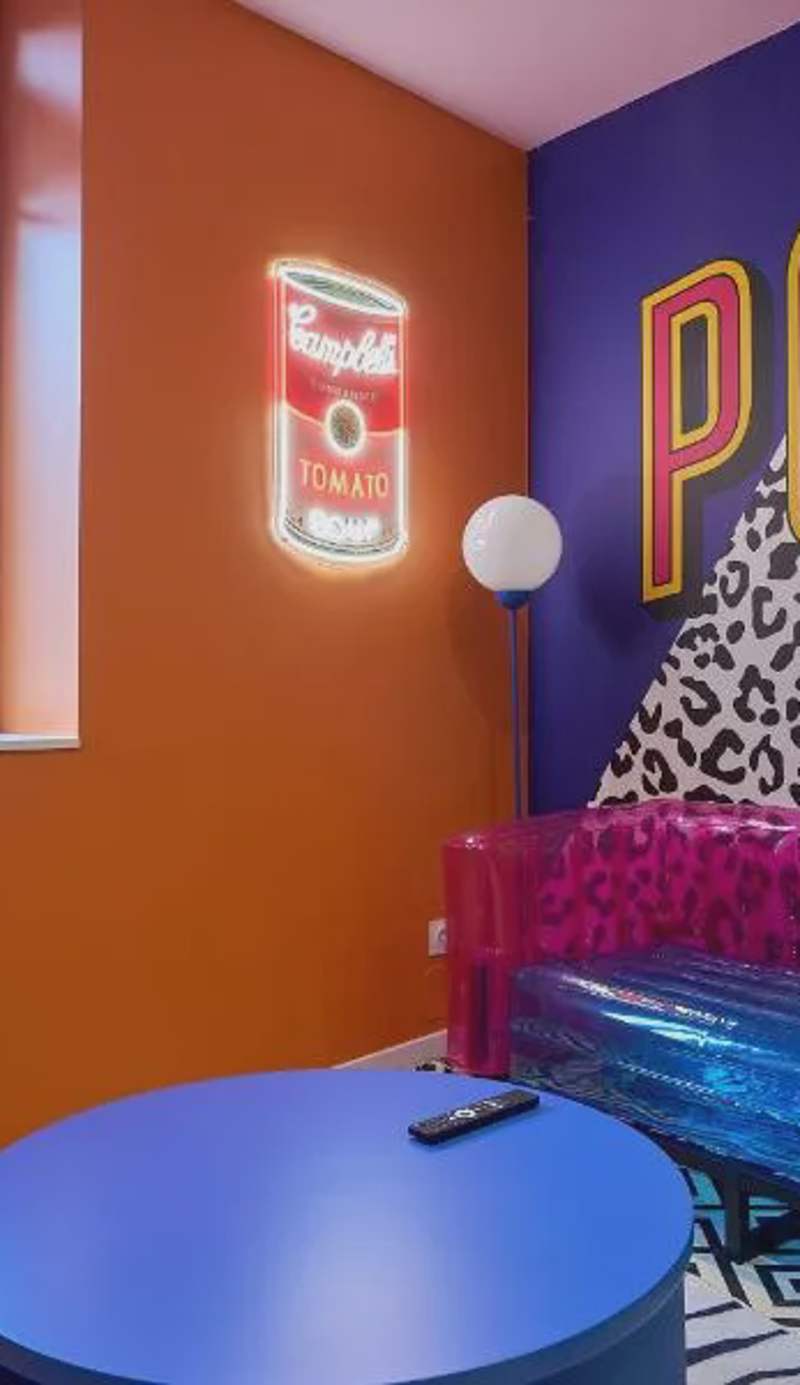 La Villa Orange - POP'ART - proche cité médiévale et centre ville à pied