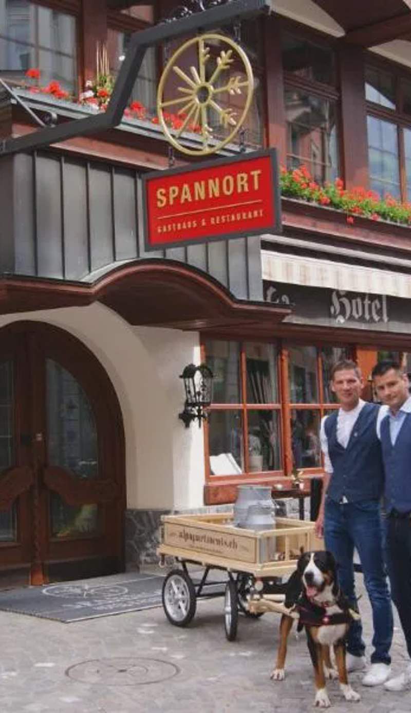 SPANNORT family home with common kitchen and self check-in