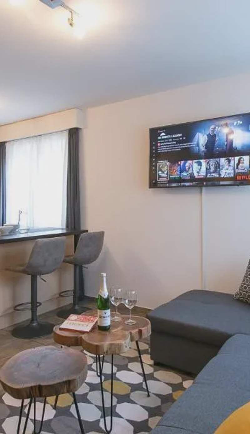 Spirit Apartments - Studio 2 - Küche - Parkplatz