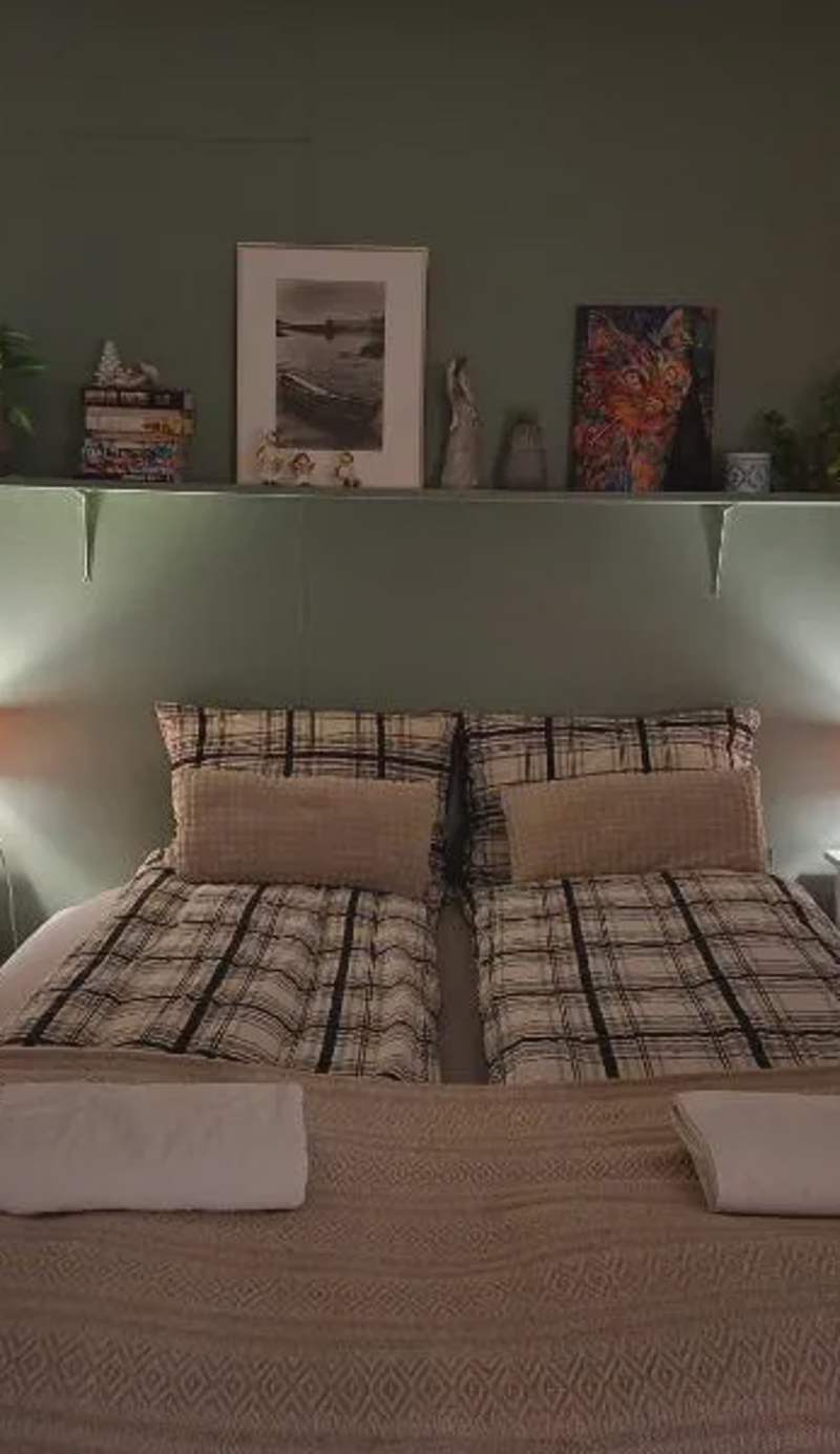 Peaceful farmroom with free sauna, wifi, parking and northern light
