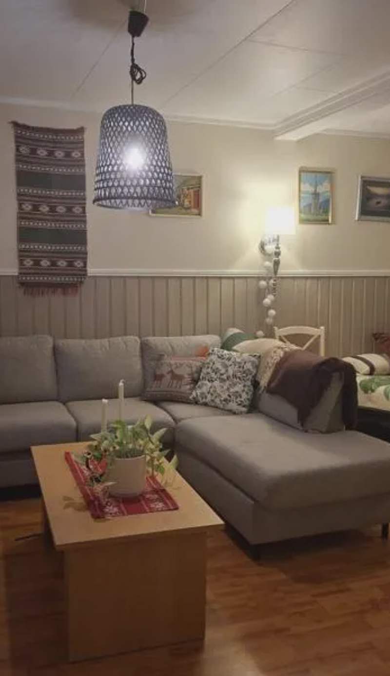 Apartement with free sauna and northern light