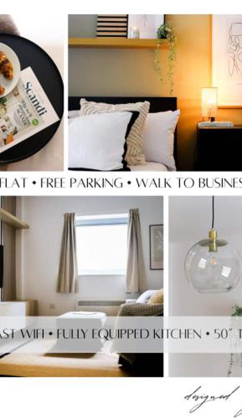 Luxurious fully equipped Cowley 1 bed apartment with FREE Parking