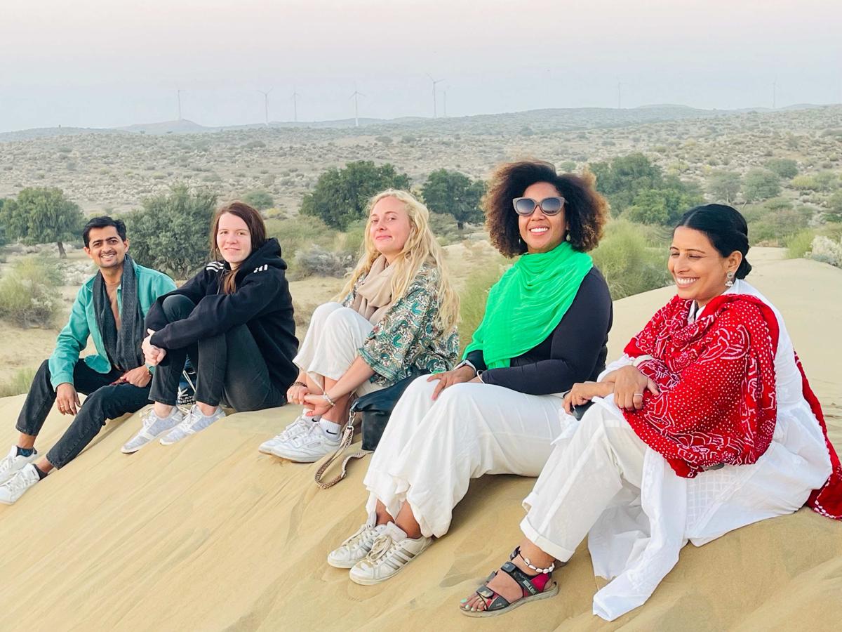 Jaisalmer Hostel Crowd photo 4