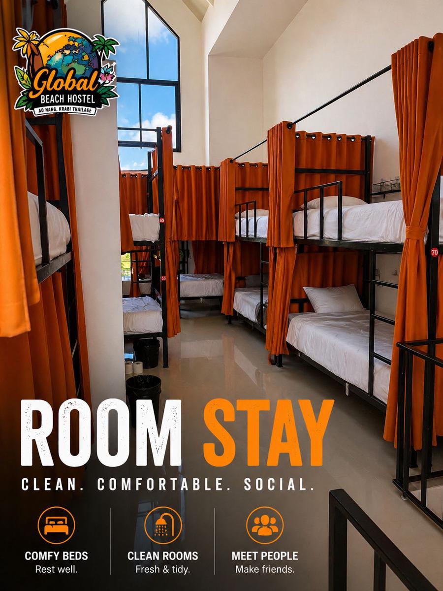 Global Beach Hostel - Ao Nang photo 2