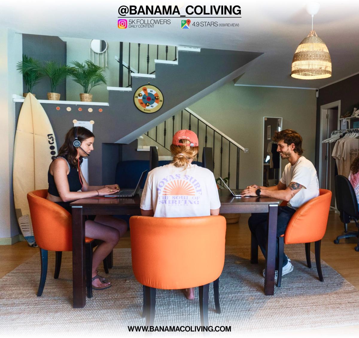 Banama Surfhouse - Coliving Coworking & Yoga photo 2