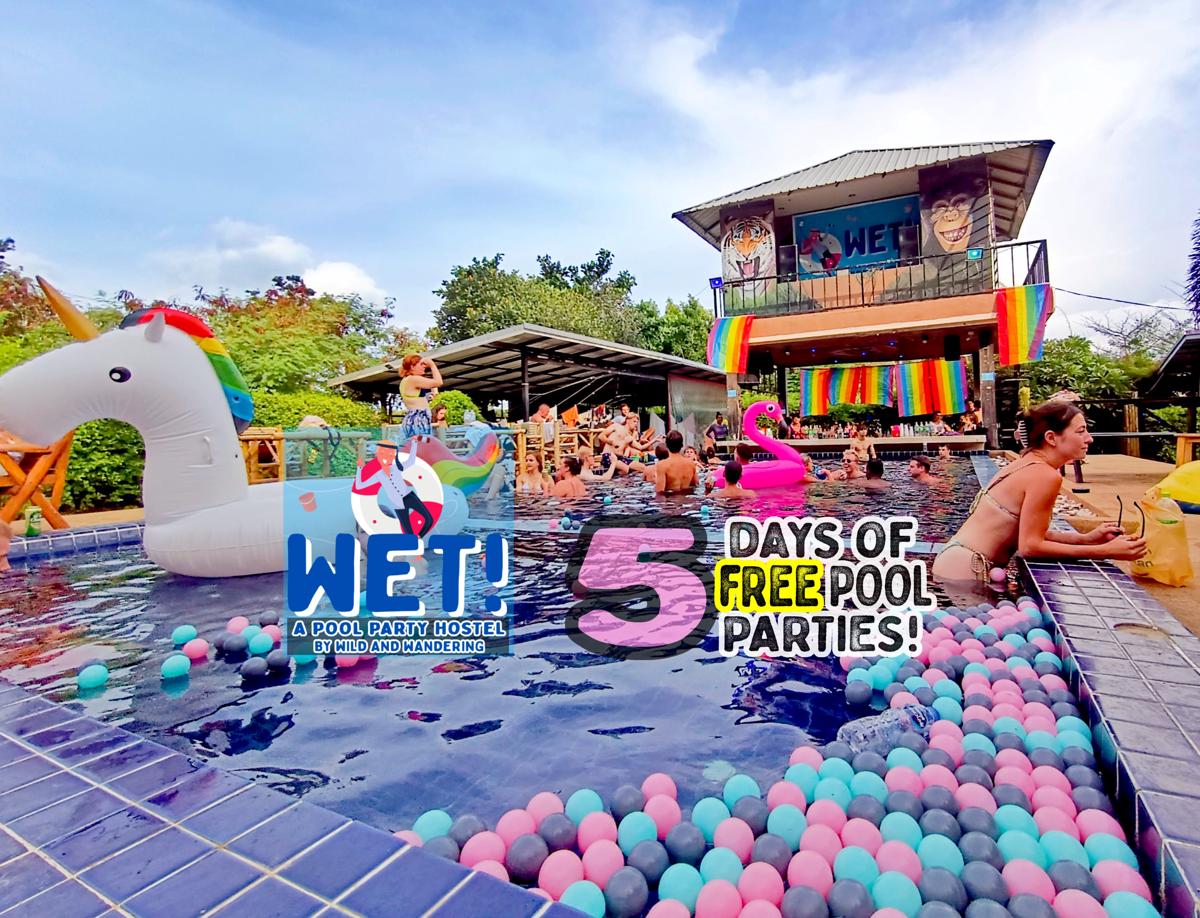 WET! a Pool Party Hostel by Wild & Wandering photo 1