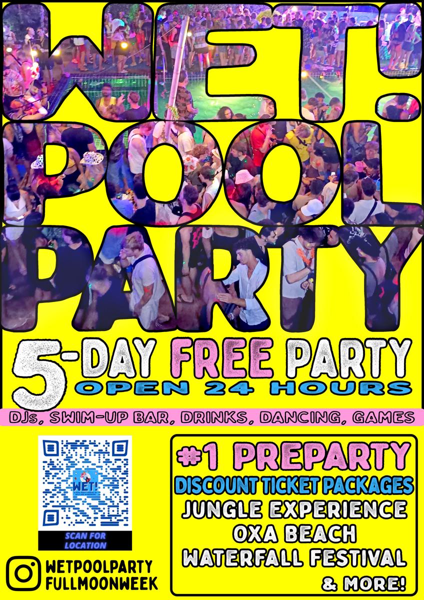 WET! a Pool Party Hostel by Wild & Wandering photo 4
