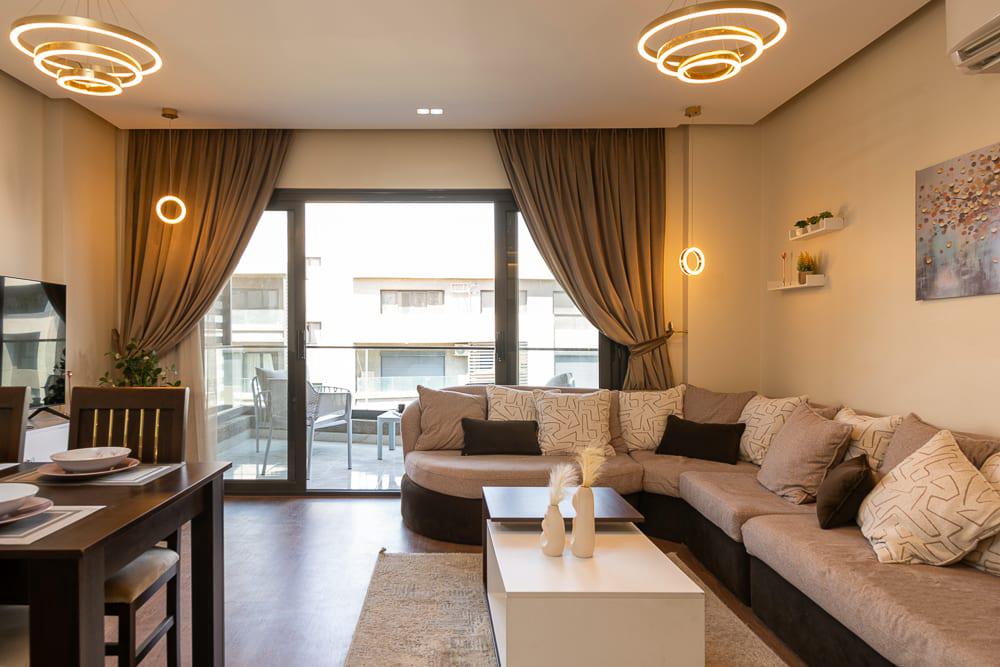 Madinaty Modern 3BR with Garden Views photo 3