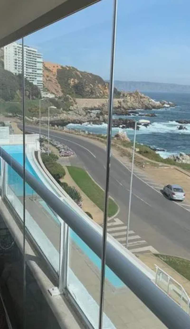 Departamento Nuevo con vista al mar, amoblado