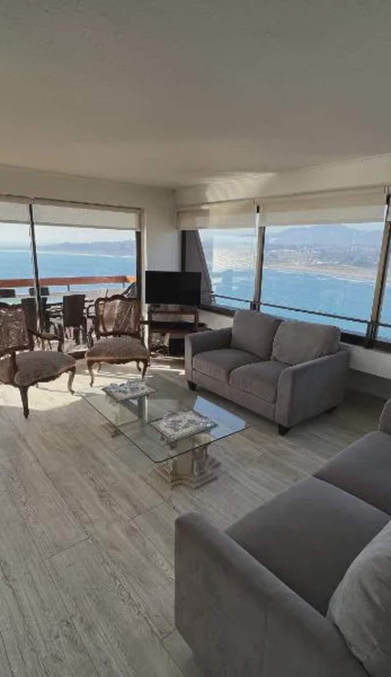 Departamento con insuperable vista Playa Amarilla Playa La Boca