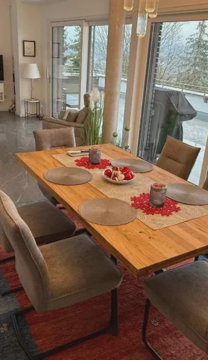 Ferienwohnung - Penthauswohnung Albblick, traumhafter Ausblick, ruhige Lage