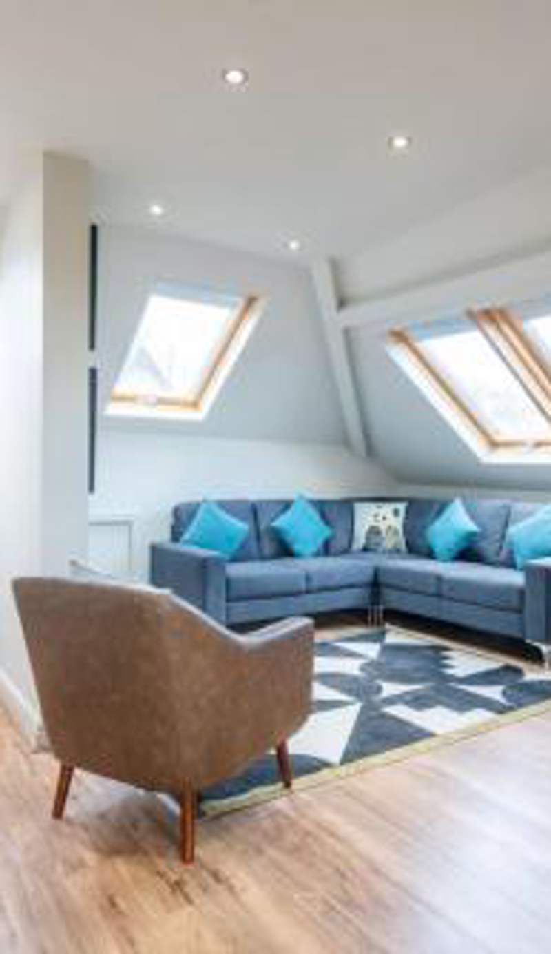 Sky view apartment in Sheffield