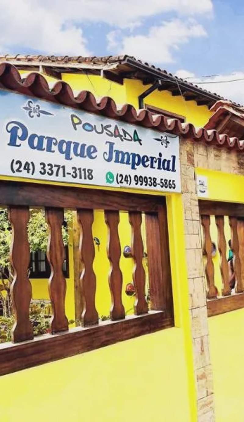 Pousada Parque Imperial no centro de Paraty
