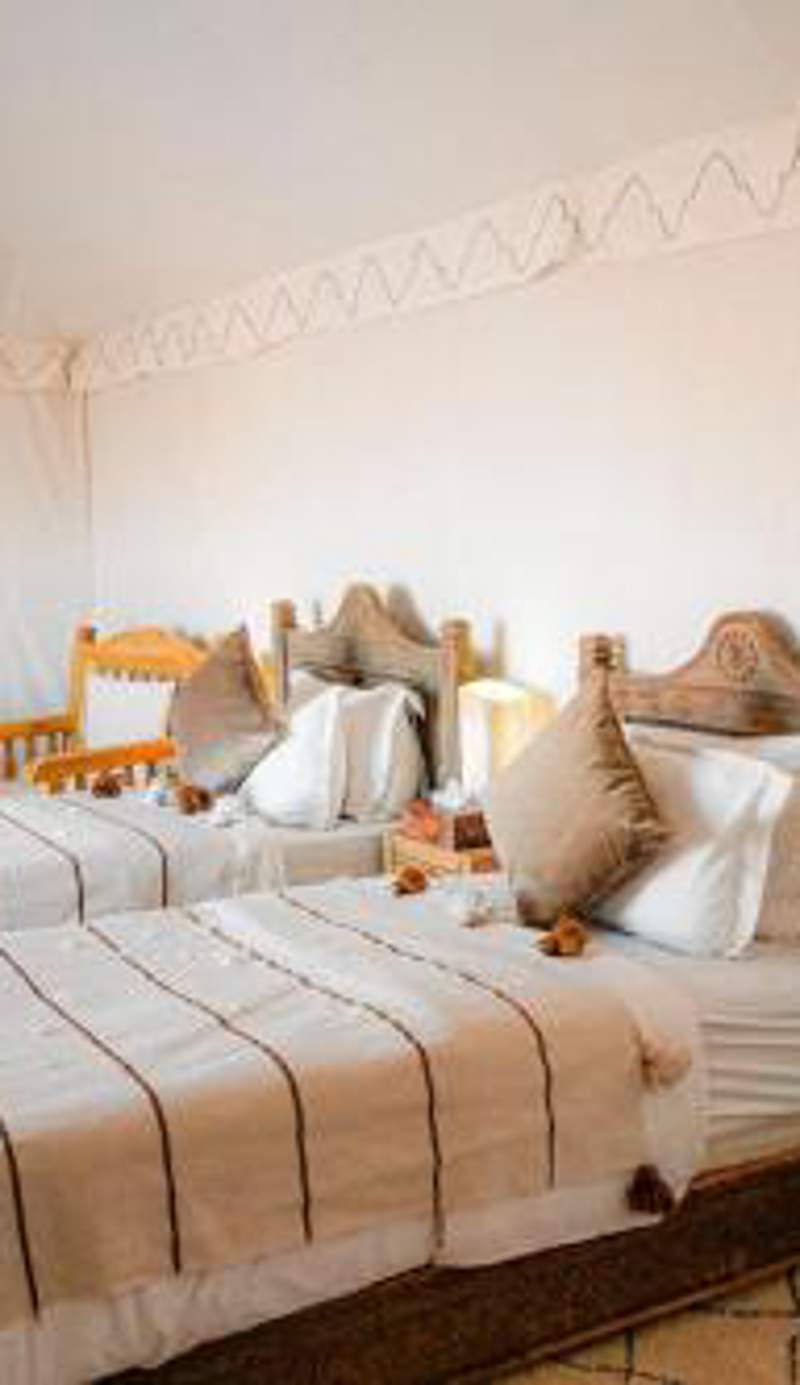 desert camp sahara luxury