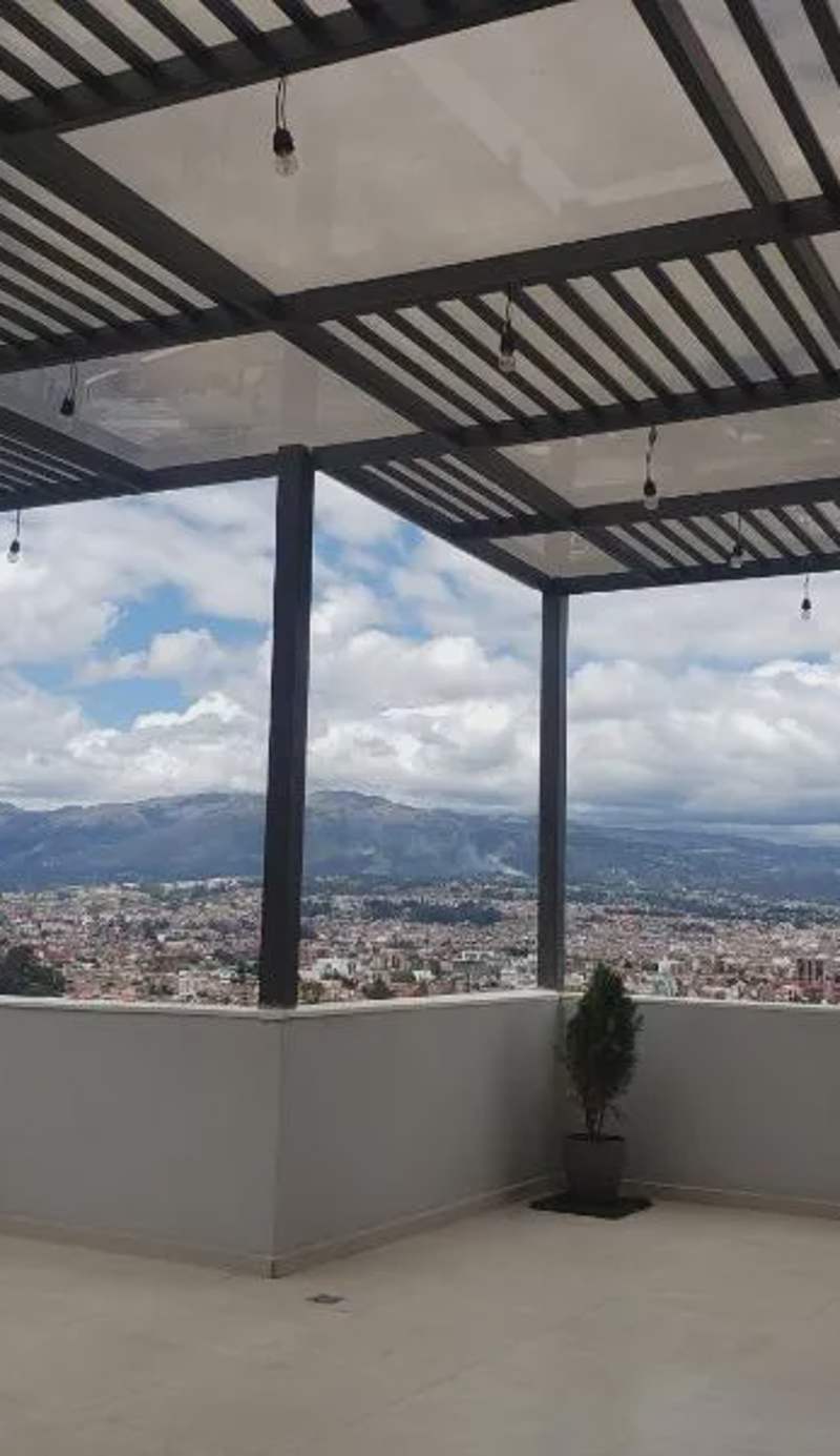 Departamento completo con hermosa vista de la ciudad