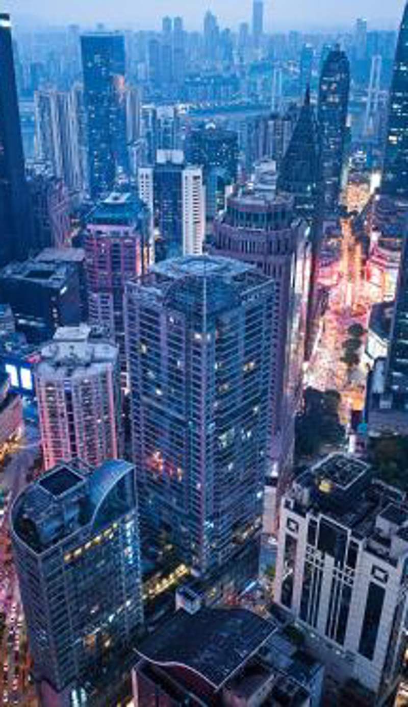 KW Sky View Hotel -Chongqing Jiefangbei Pedestrian Street Hongyadong Branch