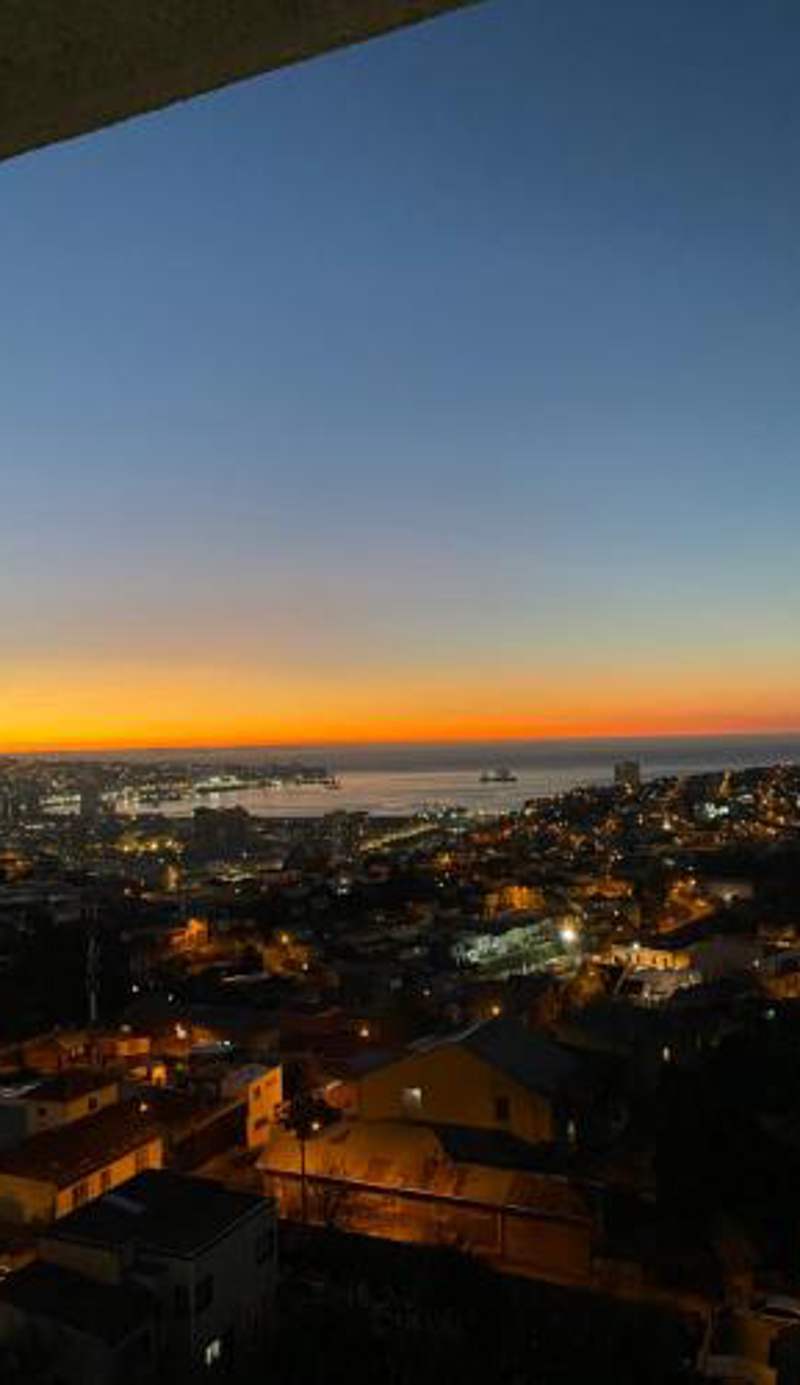 Departamento con vista al mar puerto