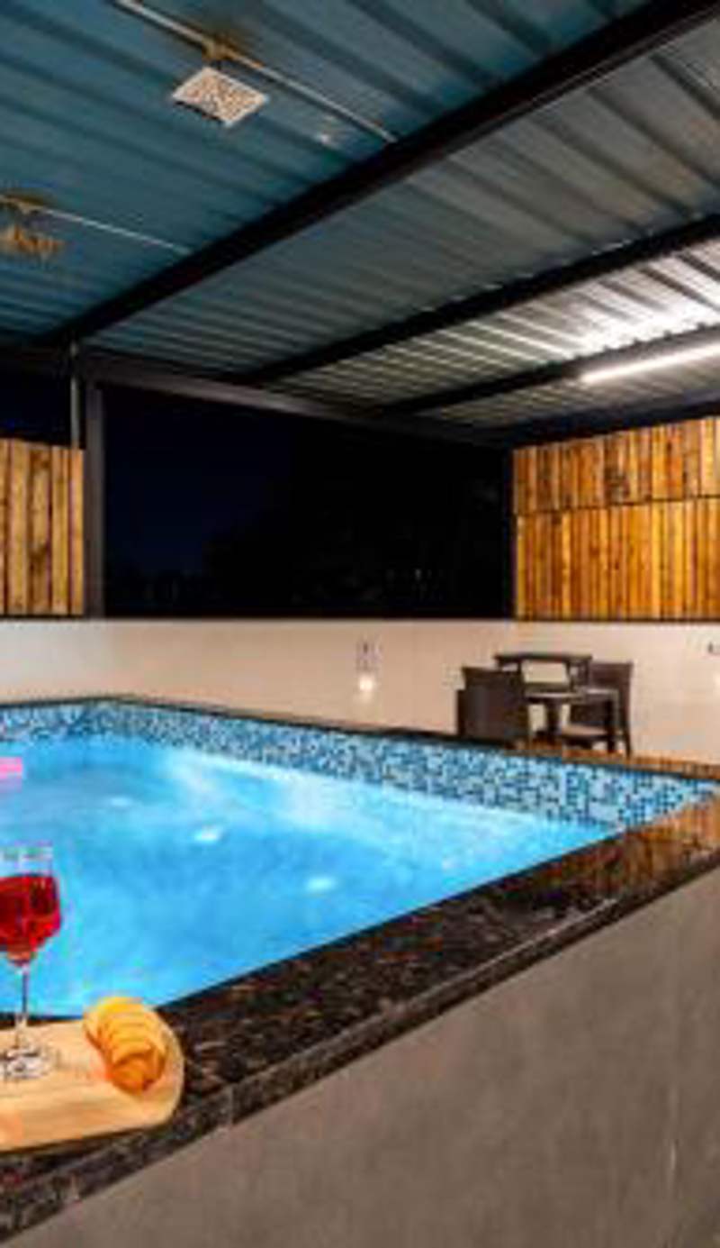 Serenity Skies Apartment with Pool by VEO - Part of StayVista