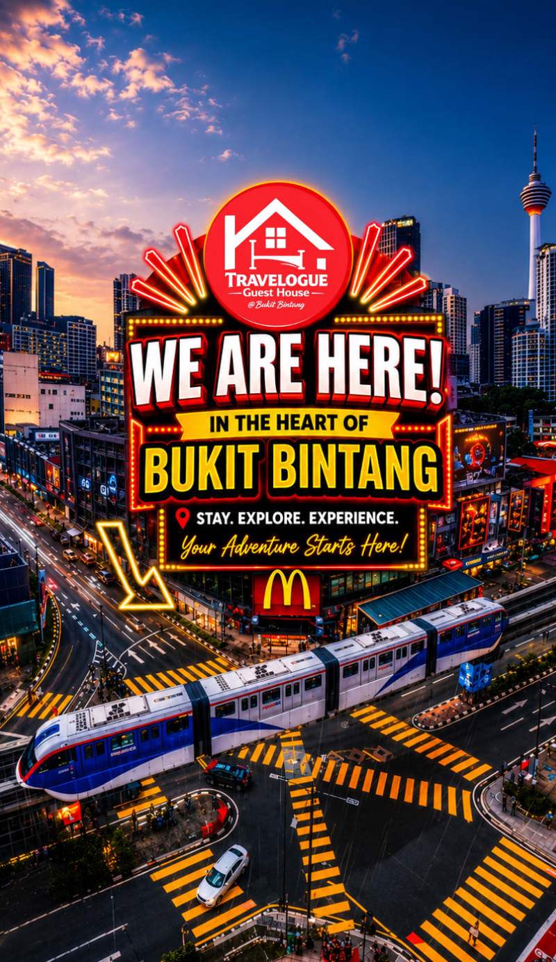 Travelogue Guesthouse @ Bukit Bintang