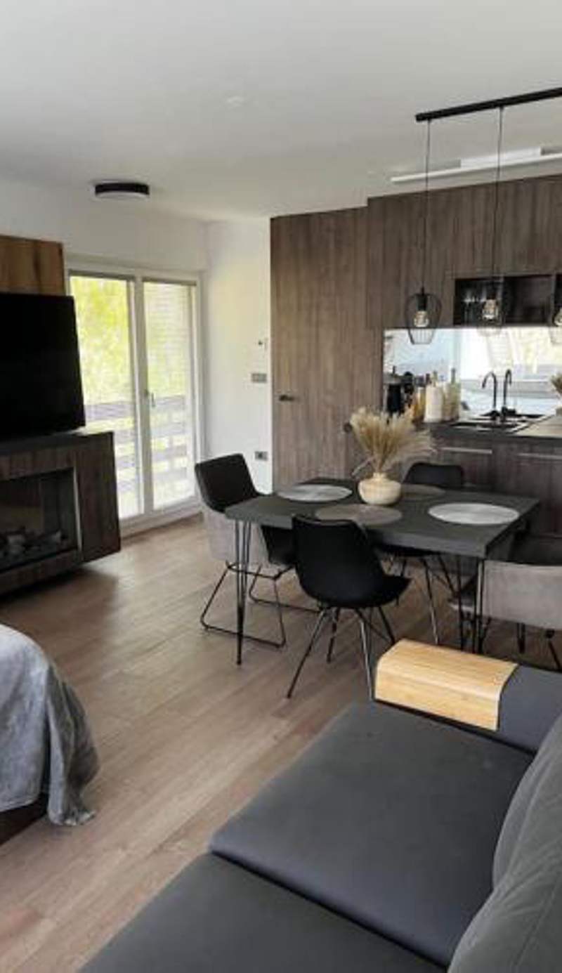 Golden hour apartment