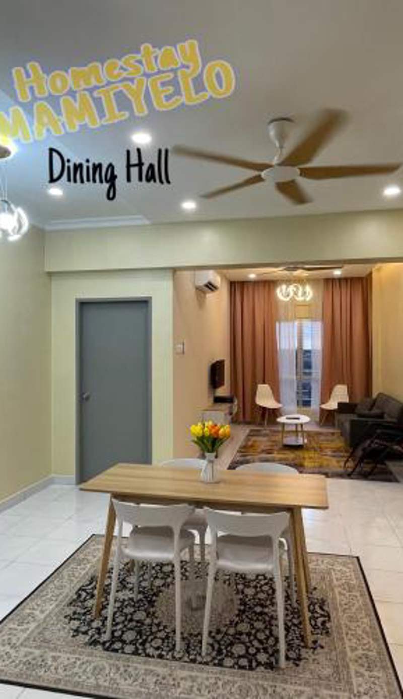 Homestay MAMIYELO at Apartment Trifolia 1, Klang - Islamic compliance homestay