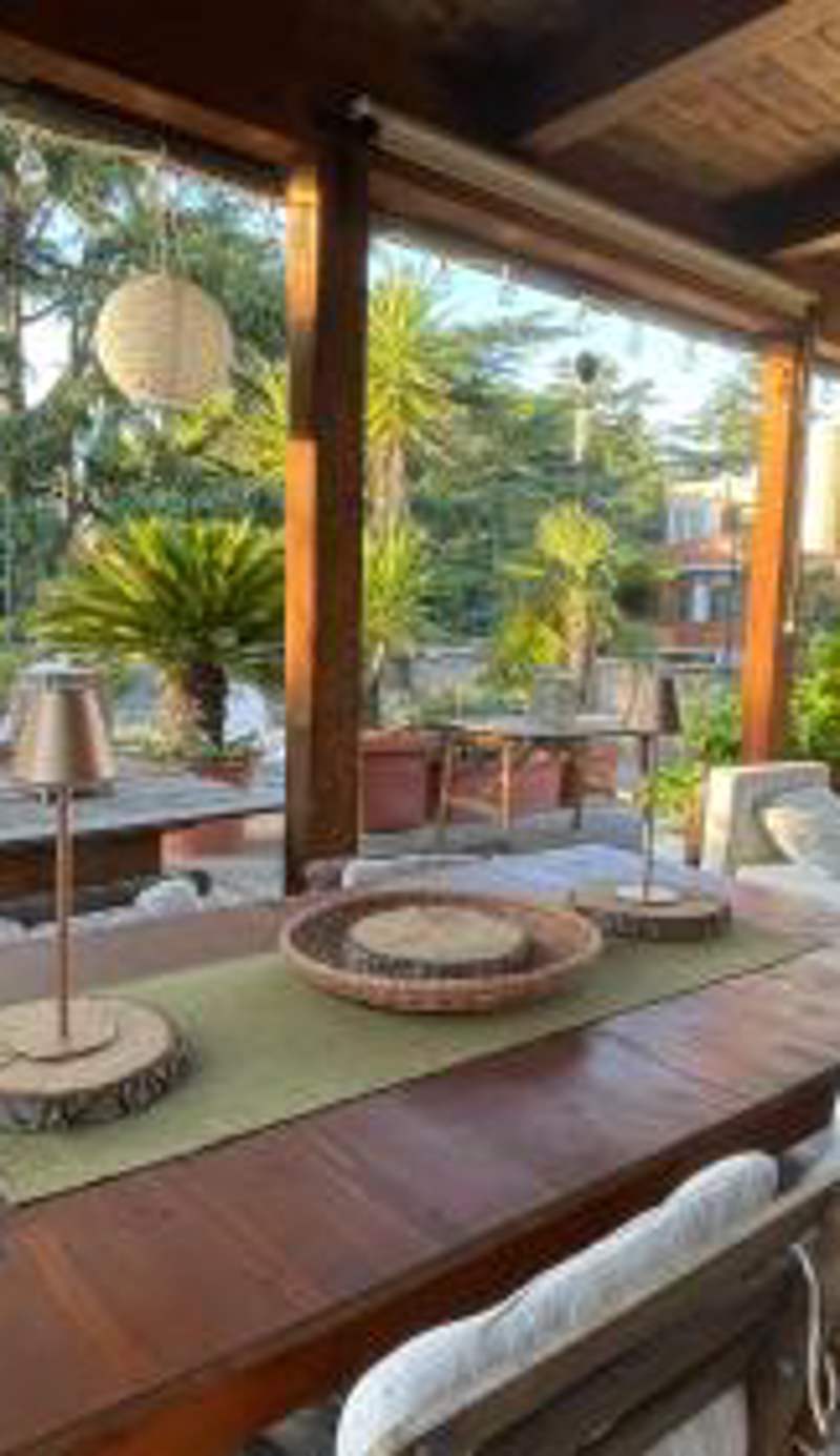 Mansarda monolocale in roof garden