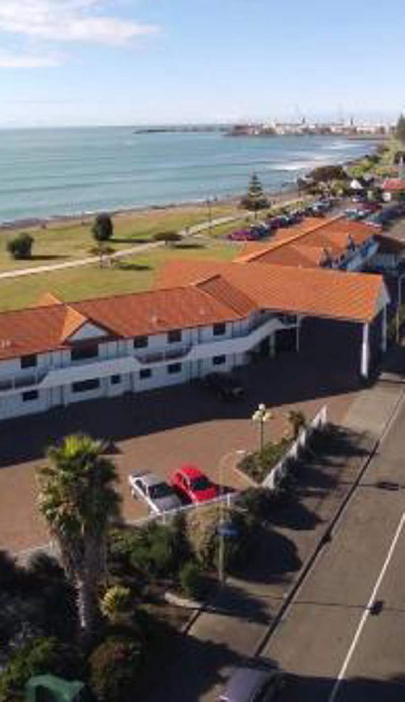 Harbour View Motel on Ahuriri Beach in Napier NZ with sea view suites