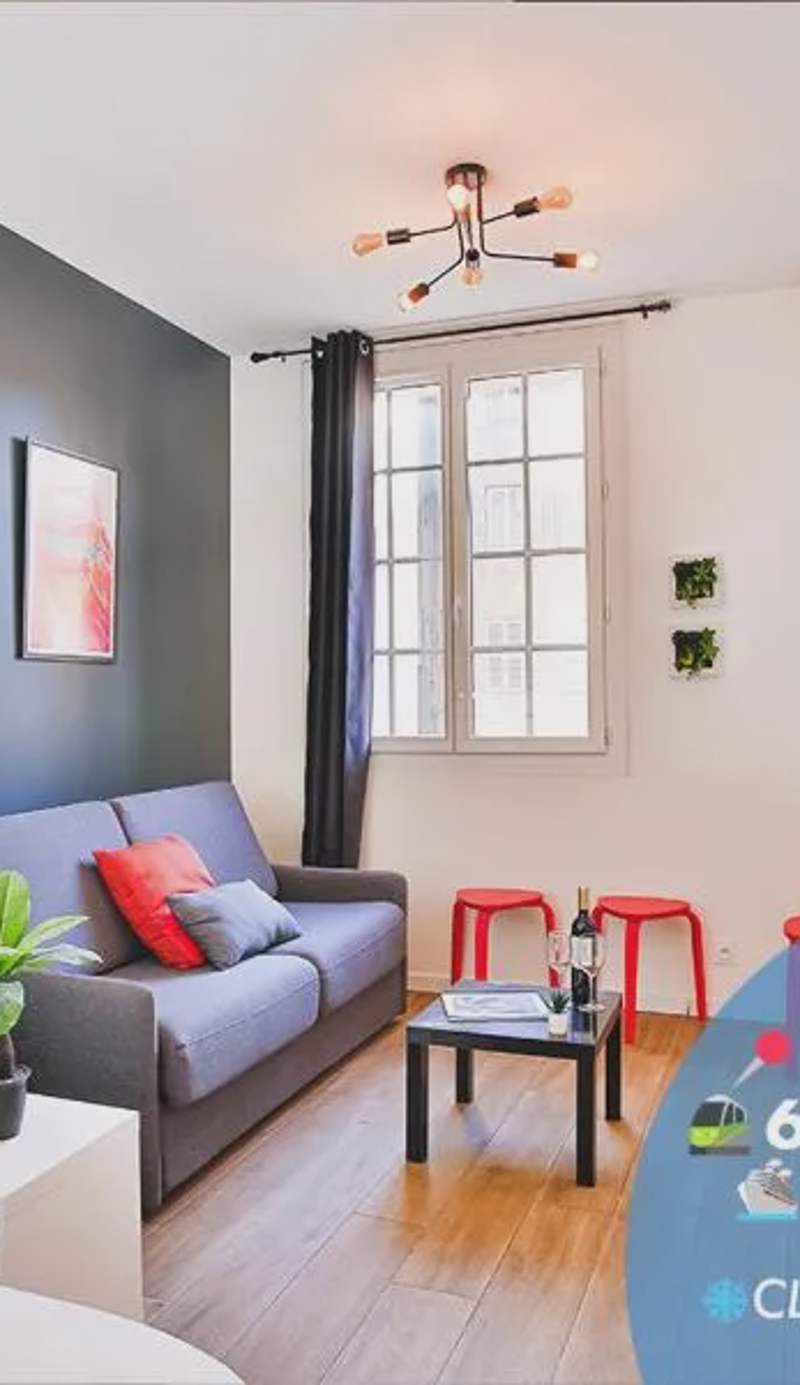 La Clé Studio Clim, Balcon, Proche Gare et Port