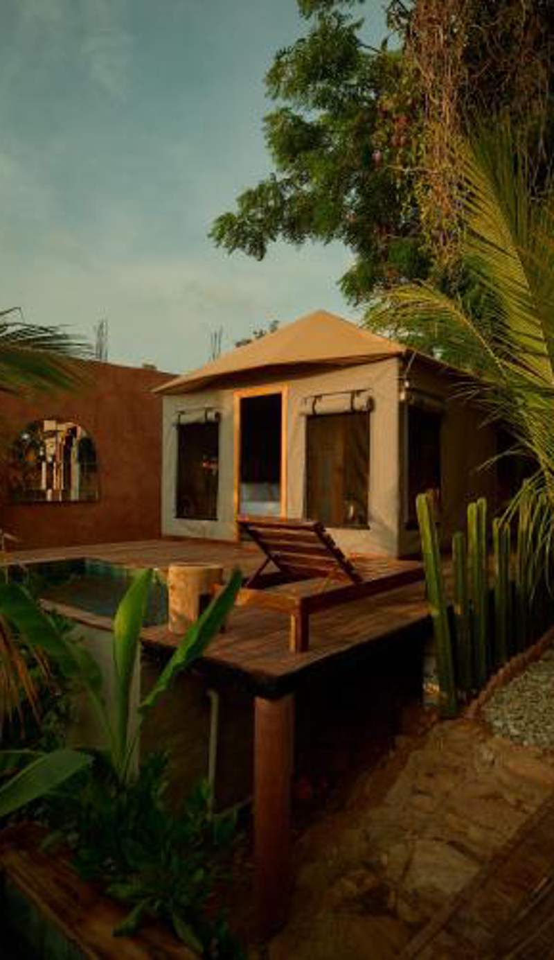 Punta Mozambique - Glamping de lujo con AC