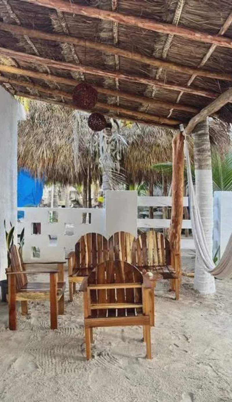 Loft gaviota vista jardín 15 mts de playa