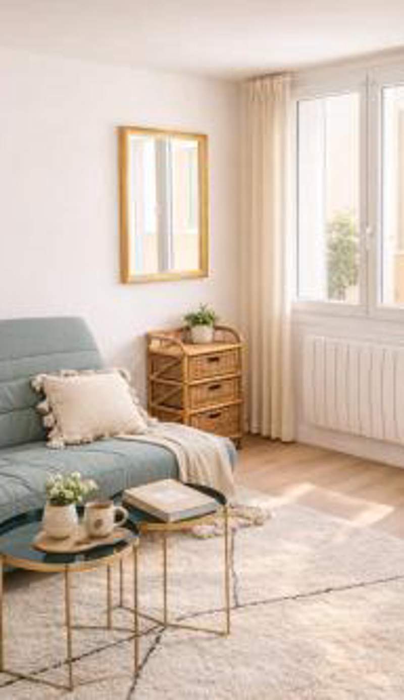 BLUE Studio cosy et calme proche du centre avec TV et Wifi
