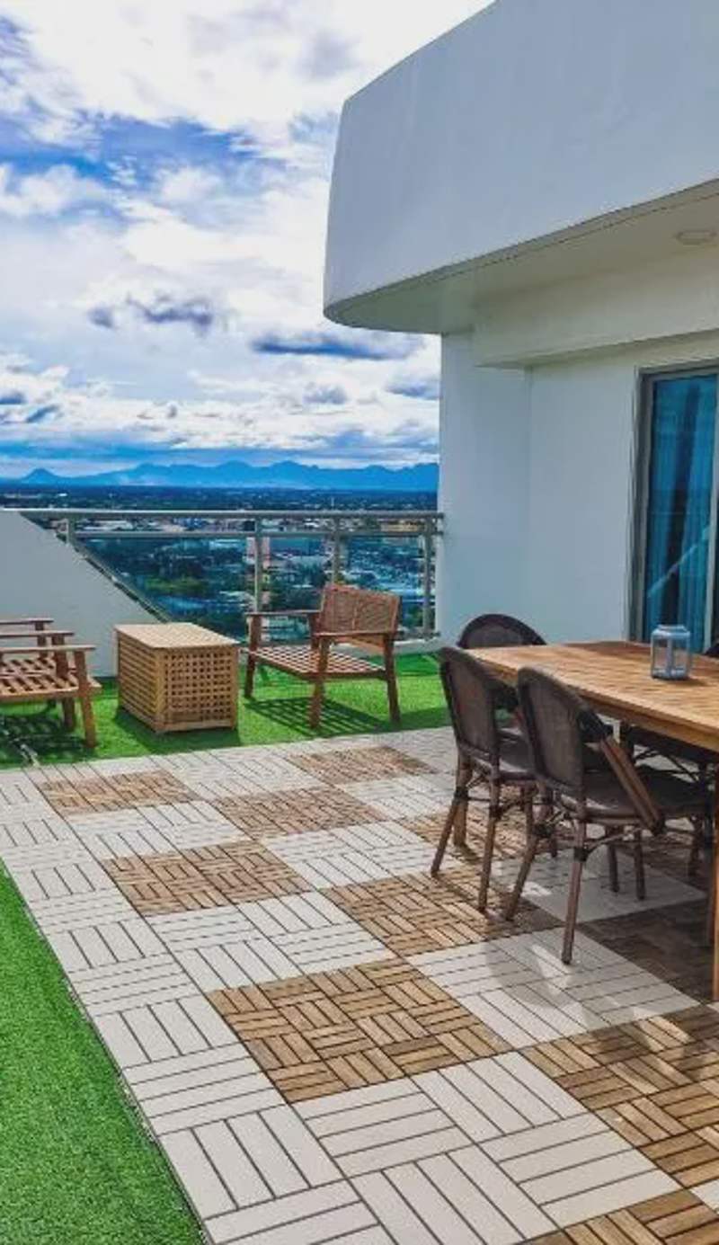 2BR Luxury Penthouse Christmas Stay with Wide Balcony and 7ft Billiards The Polaris Penthouse at Azure North
