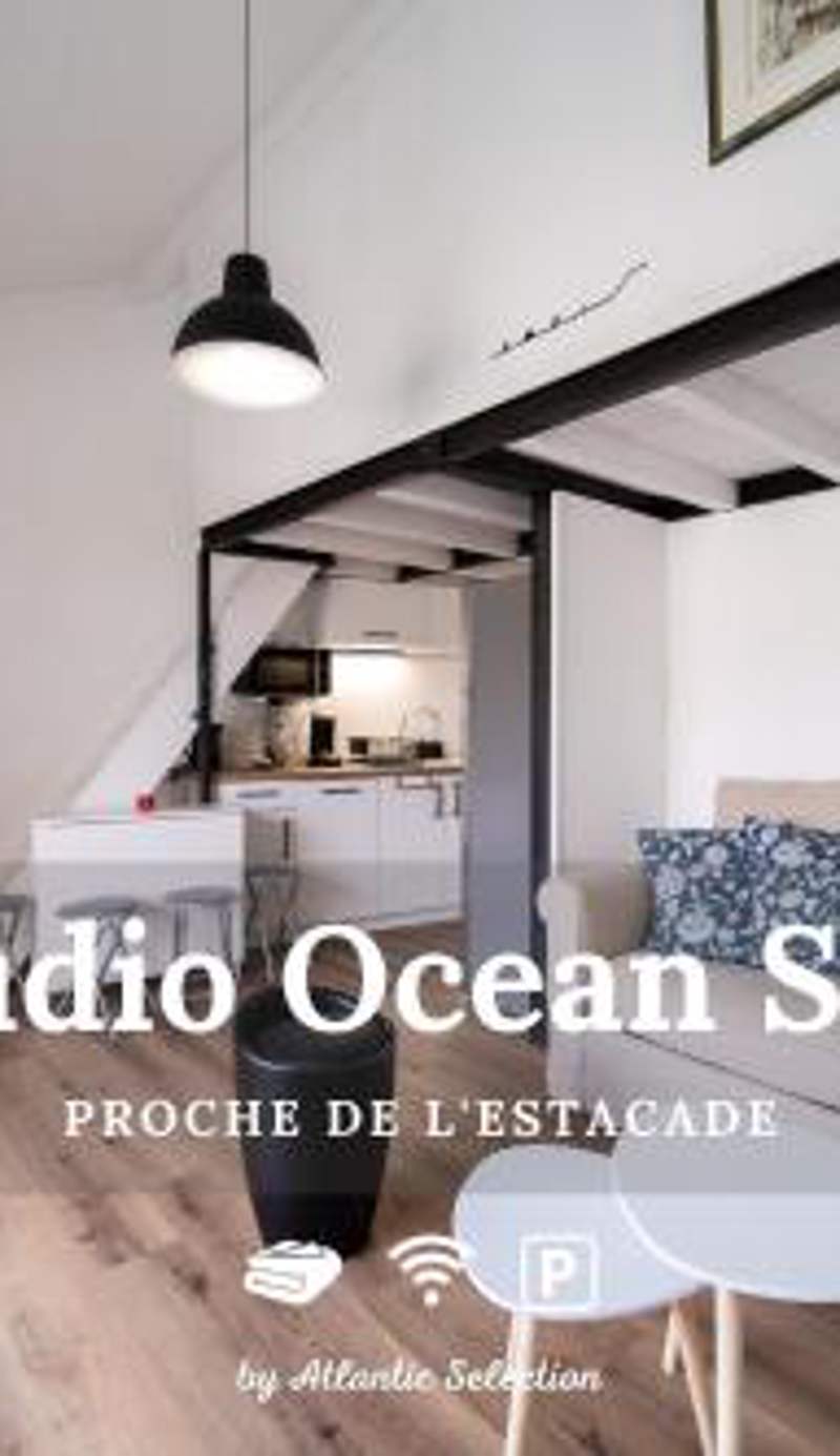 Atlantic Selection - Studio Ocean Side - À 200 mètres de l'Estacade