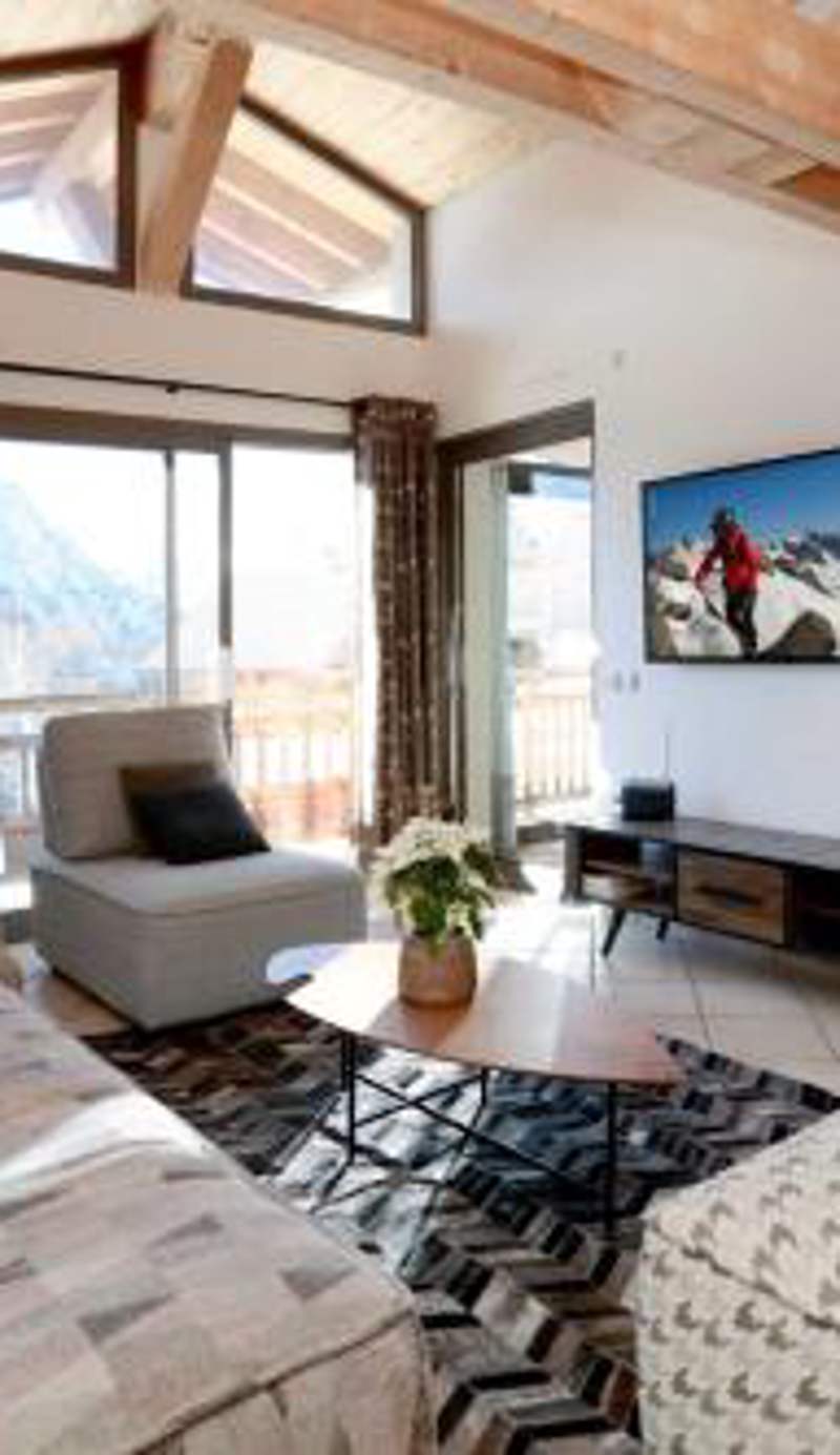 Superbe Appartement Deux Alpes Cosy et chaleureux 6 personnes