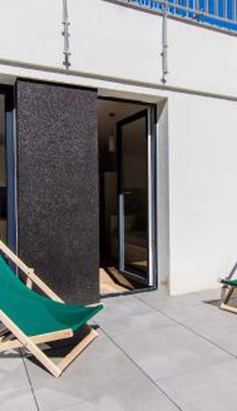 Green Apartment With Terrace