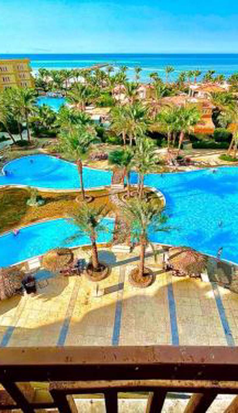 Top floor premier view chalet in Red sea Hurghada