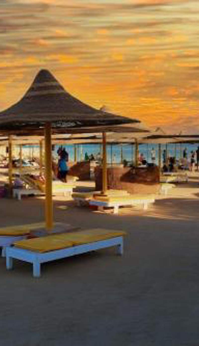 Touristic centre beach1